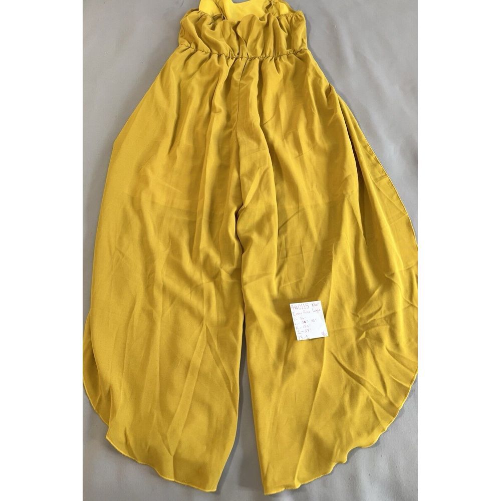 Emery Rose Jumpsuit Yellow Sz Large NWT Women's - Picture 11 of 12